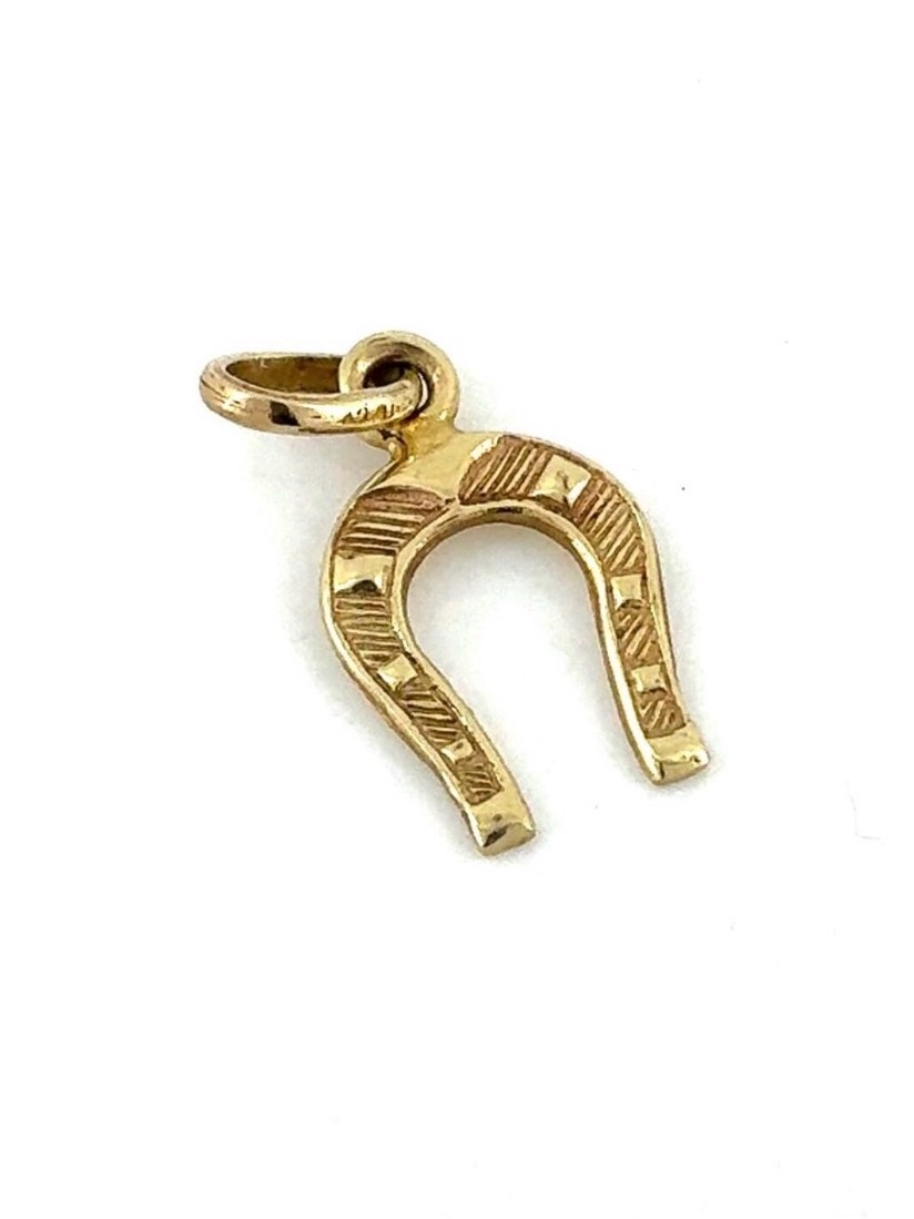 14 Kt Gold Horseshoe